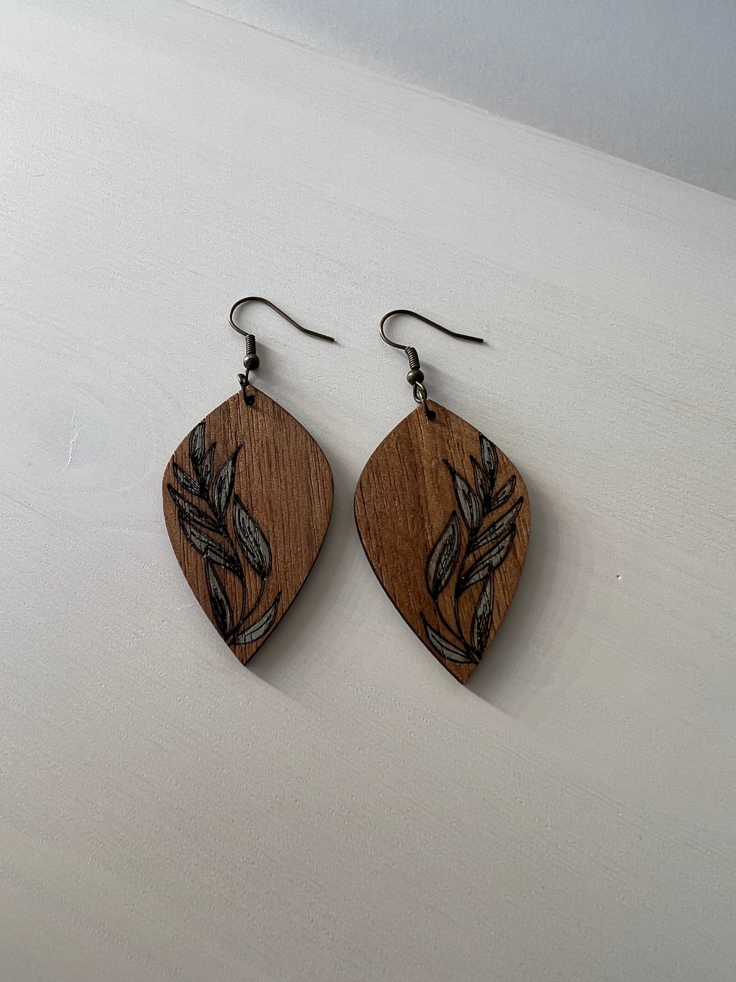 Wood Earrings