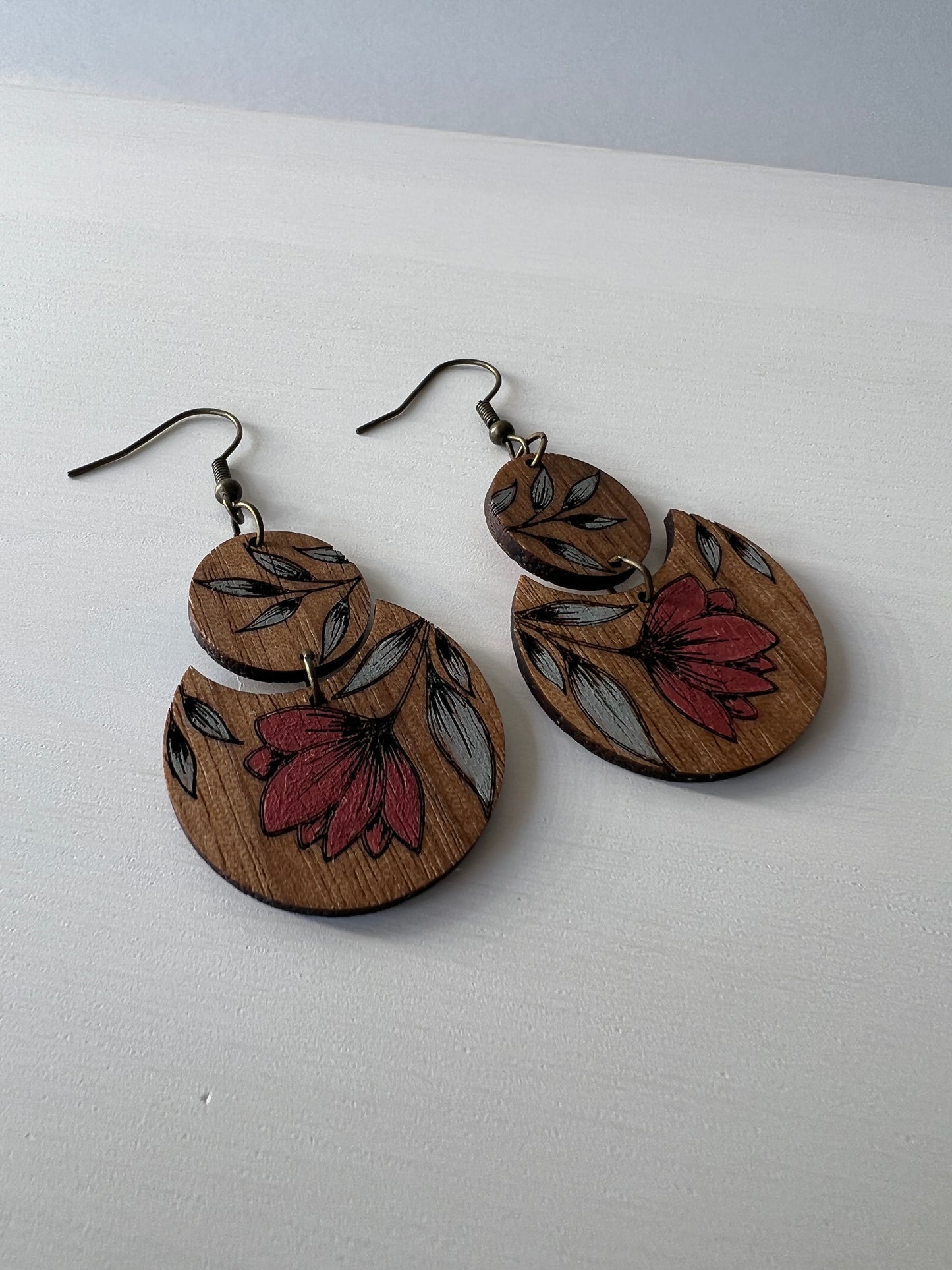 Wood Earrings