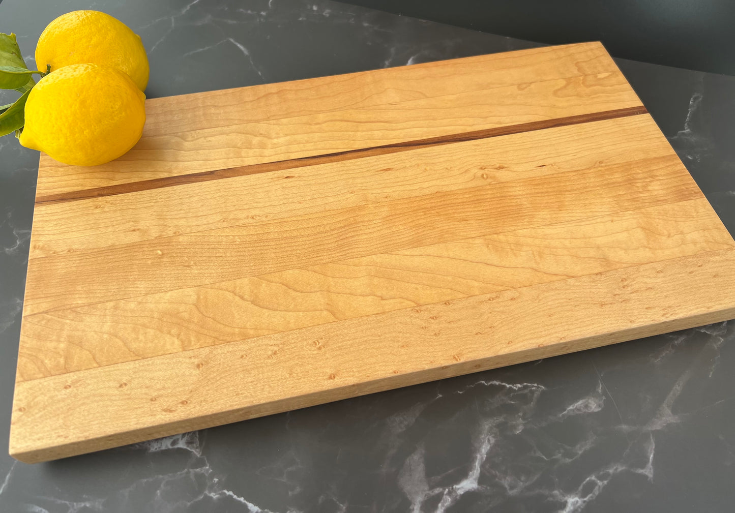 Maple and Olive Wood Cutting Board