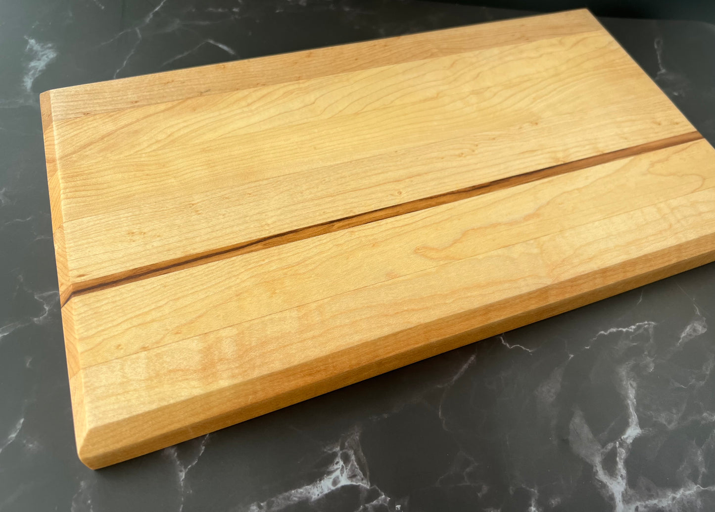 Maple and Olive Wood Cutting Board