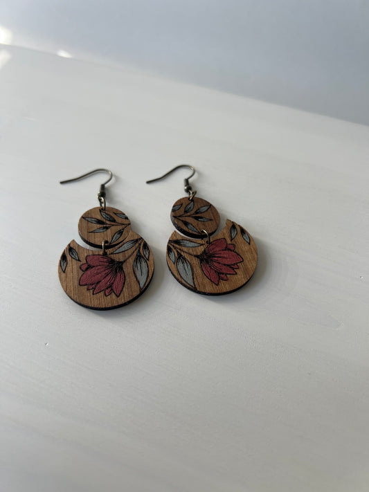 Wood Earrings