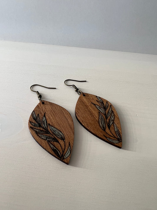 Wood Earrings