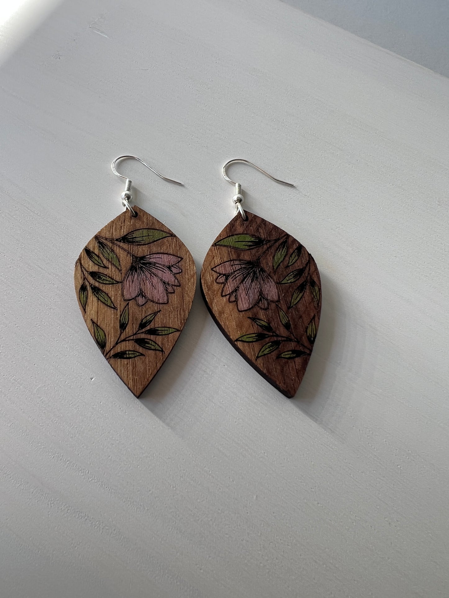 Wood Earrings